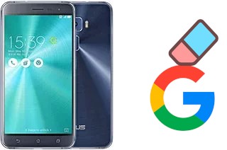 Como excluir a conta do Google em Asus Zenfone 3 ZE552KL