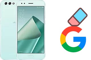 Como excluir a conta do Google em Asus Zenfone 4 ZE554KL