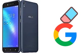 Como excluir a conta do Google em Asus Zenfone Live ZB501KL