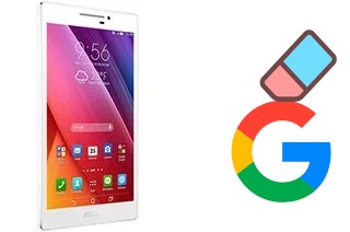 Como excluir a conta do Google em Asus Zenpad 7.0 Z370CG