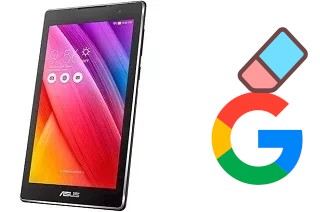 Como excluir a conta do Google em Asus Zenpad C 7.0 Z170MG