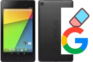 Como excluir a conta do Google em Asus Google Nexus 7 (2013)