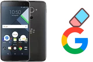 Como excluir a conta do Google em BlackBerry DTEK60