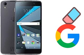 Como excluir a conta do Google em BlackBerry DTEK50