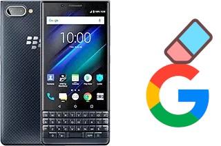 Como excluir a conta do Google em BlackBerry KEY2 LE