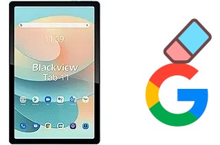 Como excluir a conta do Google em Blackview Tab 11