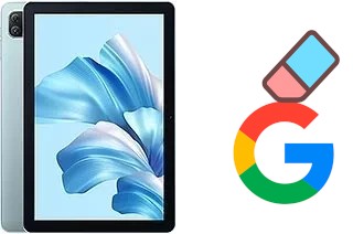 Como excluir a conta do Google em Blackview Oscal Pad 60