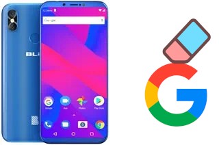 Como excluir a conta do Google em BLU Studio Mega (2018)