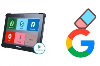 Como excluir a conta do Google em Brondi TABLET