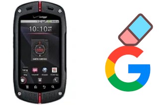 Como excluir a conta do Google em Casio G'zOne Commando