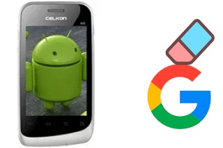 Como excluir a conta do Google em Celkon A85