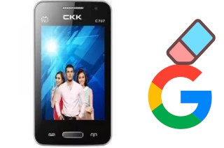 Como excluir a conta do Google em CKK-mobile CKK mobile C707