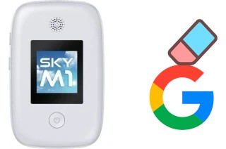 Como excluir a conta do Google em Cloud Mobile Sky M1