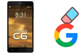 Como excluir a conta do Google em Cloud Mobile Typhoon C6