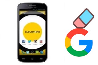 Como excluir a conta do Google em CloudFone Excite 450D