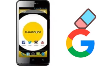 Como excluir a conta do Google em CloudFone Excite 451TV