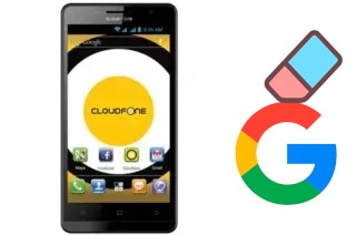 Como excluir a conta do Google em CloudFone Excite 500Q