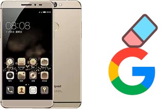 Como excluir a conta do Google em Coolpad Max