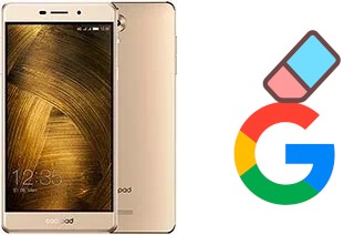 Como excluir a conta do Google em Coolpad Modena 2