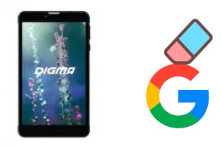 Como excluir a conta do Google em Digma Citi 7586 3G