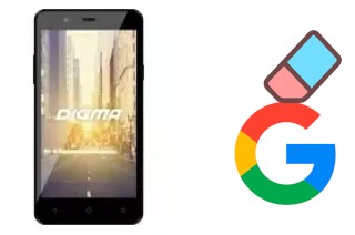 Como excluir a conta do Google em Digma Citi Z540 4G