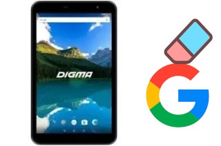 Como excluir a conta do Google em Digma Optima 8019N 4G