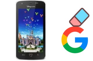 Como excluir a conta do Google em Disney Mobile DM001C Mickey