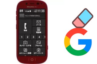 Como excluir a conta do Google em DoCoMo F-06F