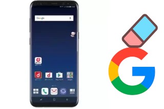 Como excluir a conta do Google em DoCoMo SC-03J