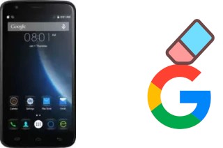 Como excluir a conta do Google em Doogee Valencia 2 Y100 Plus