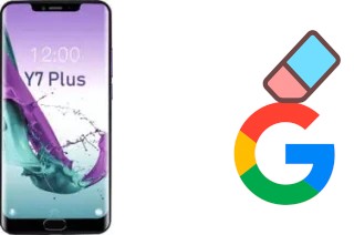 Como excluir a conta do Google em Doogee Y7 Plus