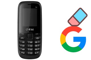 Como excluir a conta do Google em E-tel T14