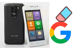 Como excluir a conta do Google em Elephone G3