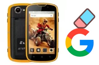 Como excluir a conta do Google em Elong Mobile EL W5S