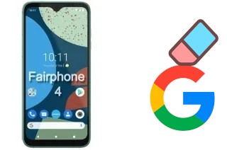 Como excluir a conta do Google em Fairphone 4