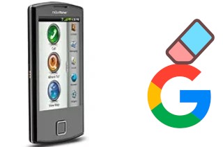 Como excluir a conta do Google em Garmin-Asus nuvifone A50