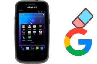 Como excluir a conta do Google em Genesis GP-353