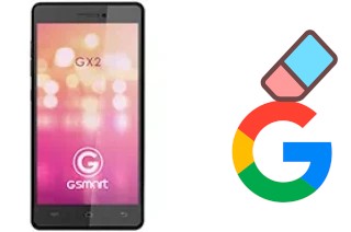 Como excluir a conta do Google em Gigabyte GSmart GX2