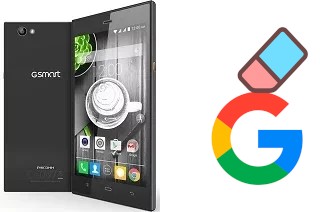 Como excluir a conta do Google em Gigabyte GSmart Guru GX