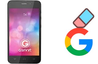 Como excluir a conta do Google em Gigabyte GSmart T4 (Lite Edition)