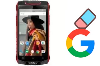 Como excluir a conta do Google em Ginzzu RS8501