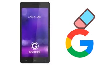 Como excluir a conta do Google em G_Smart GSmart Mika M2