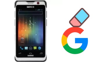 Como excluir a conta do Google em Handheld Nautiz X1