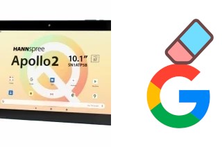 Como excluir a conta do Google em HANNspree Pad 10.1 Apollo 2