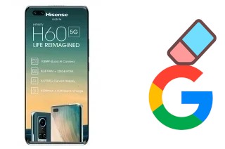 Como excluir a conta do Google em HiSense H60 5G