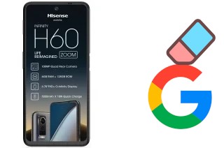 Como excluir a conta do Google em HiSense H60 Zoom