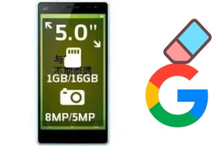 Como excluir a conta do Google em HiSense I632M