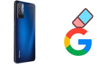 Como excluir a conta do Google em HiSense INFINITY H50