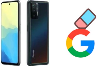 Como excluir a conta do Google em HiSense INFINITY H50S 5G