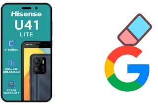 Como excluir a conta do Google em HiSense U41 Lite